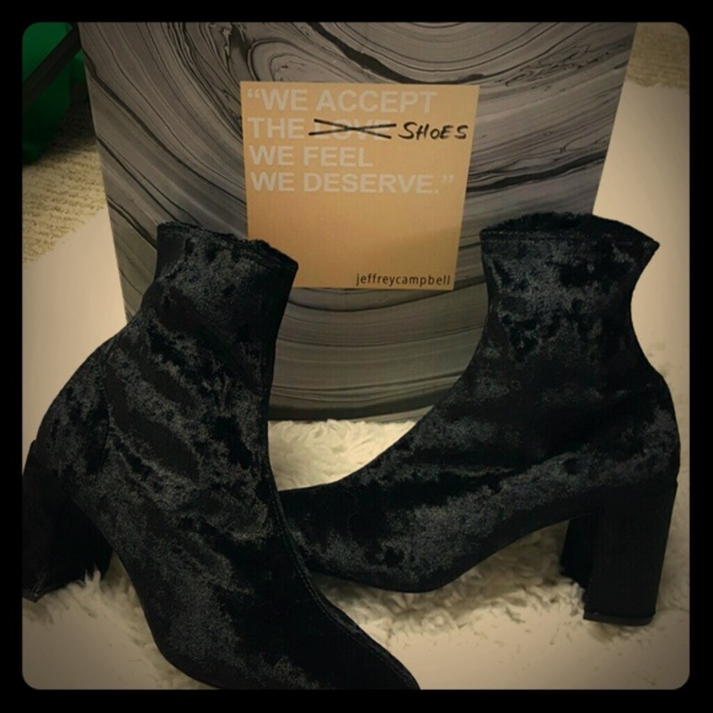 NEW Jeffery Campbell 'Cienega-Lo' Sock Bootie